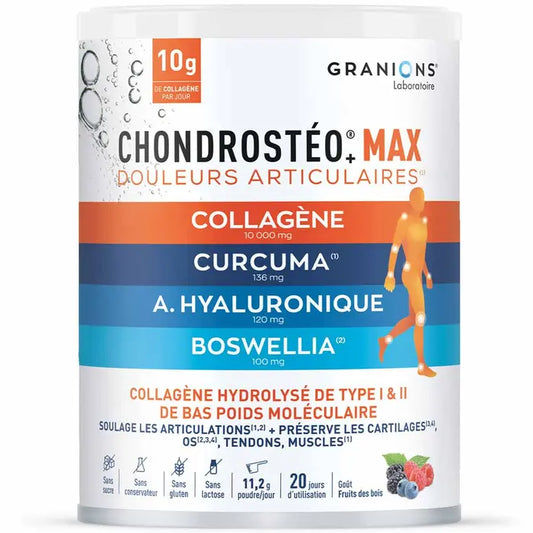 Granions Chondrostéo Max Wild Berry Flavor 226 g
