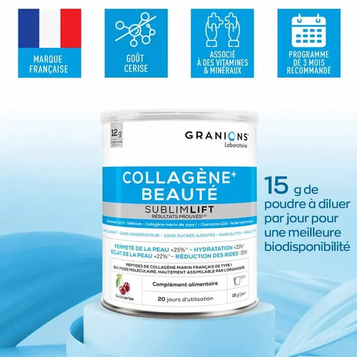 Granions SublimLift Collagène+ Anti-âge, Beauté, Hydratation & Éclat 300 g