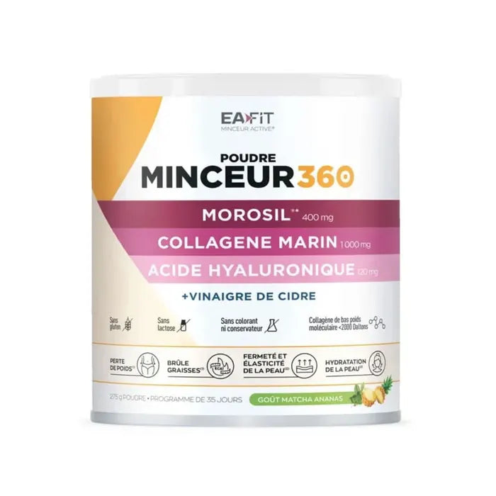 Eafit 360 Poudre Morosil – Saveur Matcha Exotique 275 g
