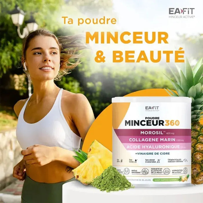 Eafit 360 Poudre Morosil – Saveur Matcha Exotique 275 g
