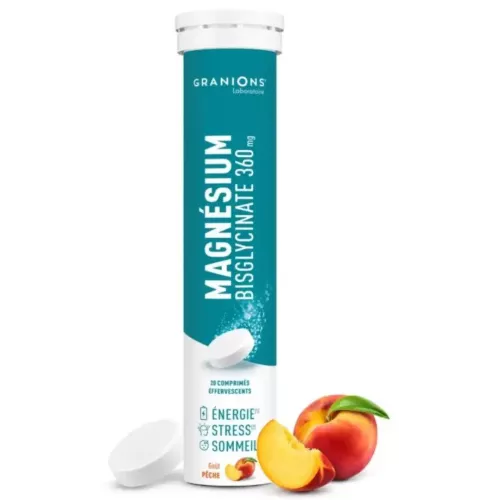 Granions Magnes1um Bisgly 20 Effervescent