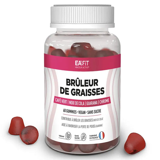 Bonbons Gommeux Brûleurs de Graisses – 60 Bonbons Gommeux